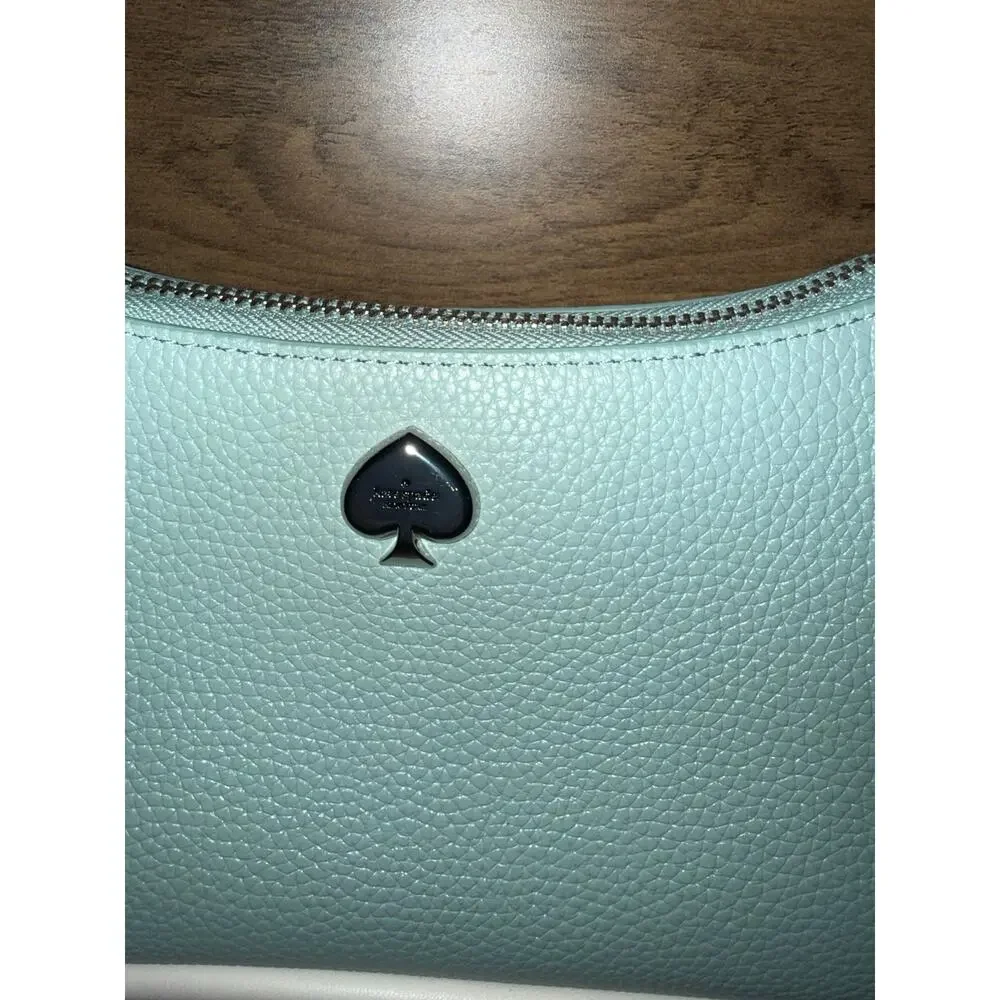 NWT Kate Spade Kayla Small Convertible Shoulder Bag Aventurine Mint Green